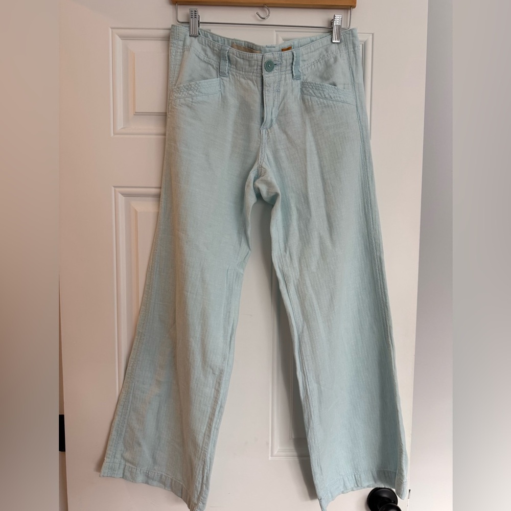 Pilcro and Letterpress linen pants size 6